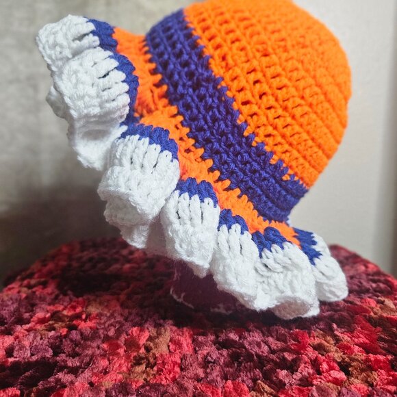 Cro'Shay F.A.D Flyers Nation Floppy Ruffled Bucket Hat - Picture 8 of 14